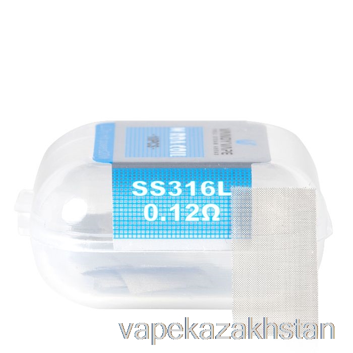 Vape Kazakhstan Vandy Vape M MESH SHEET Coils (10 Sheets) M V2 RDA COIL - 0.12ohm SS316L (10pc)